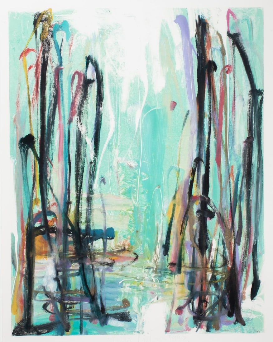 Tom Lieber Untitled Monotype (1 of 4)