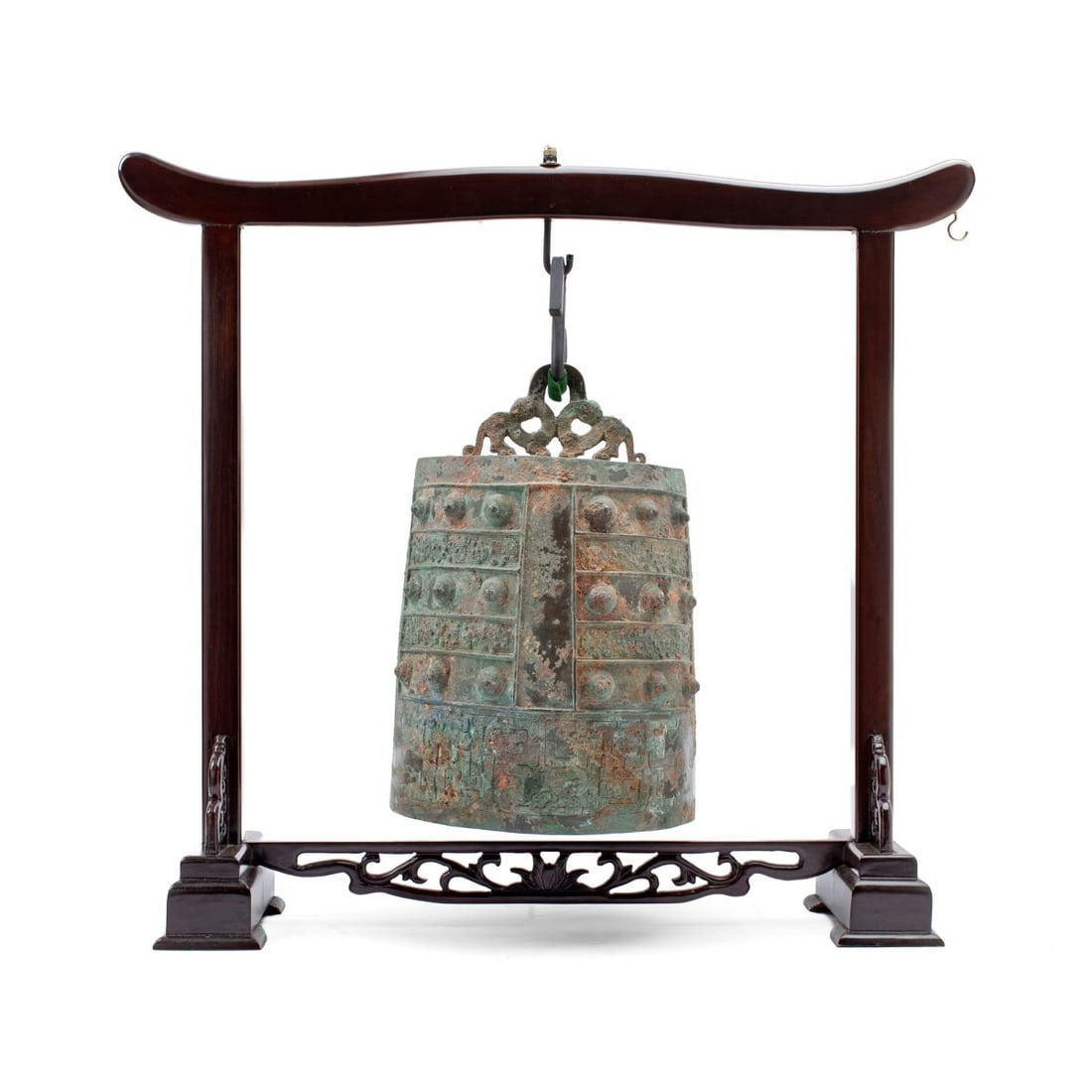 Chinese Archaic Zhou Dynasty Style Bronze Bell (1 of 9)