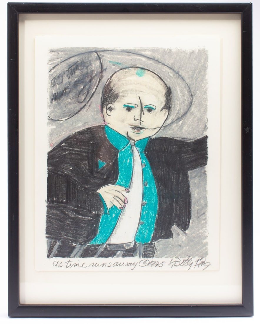 Billy King (WA) Oil Pastel on Paper (1 of 4)