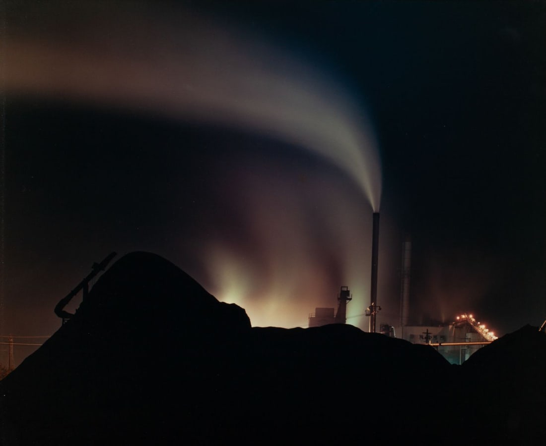 Michelle Keim (ILL) Chromogenic Print: from Michelle Keim's series 'Iron Beauties'. Remnants of gallery labels to the reverse. Custom patinated steel frame with welded corners. 21.5" x 25.5" x 1.25". Keim's website: michellekeim.com Instag