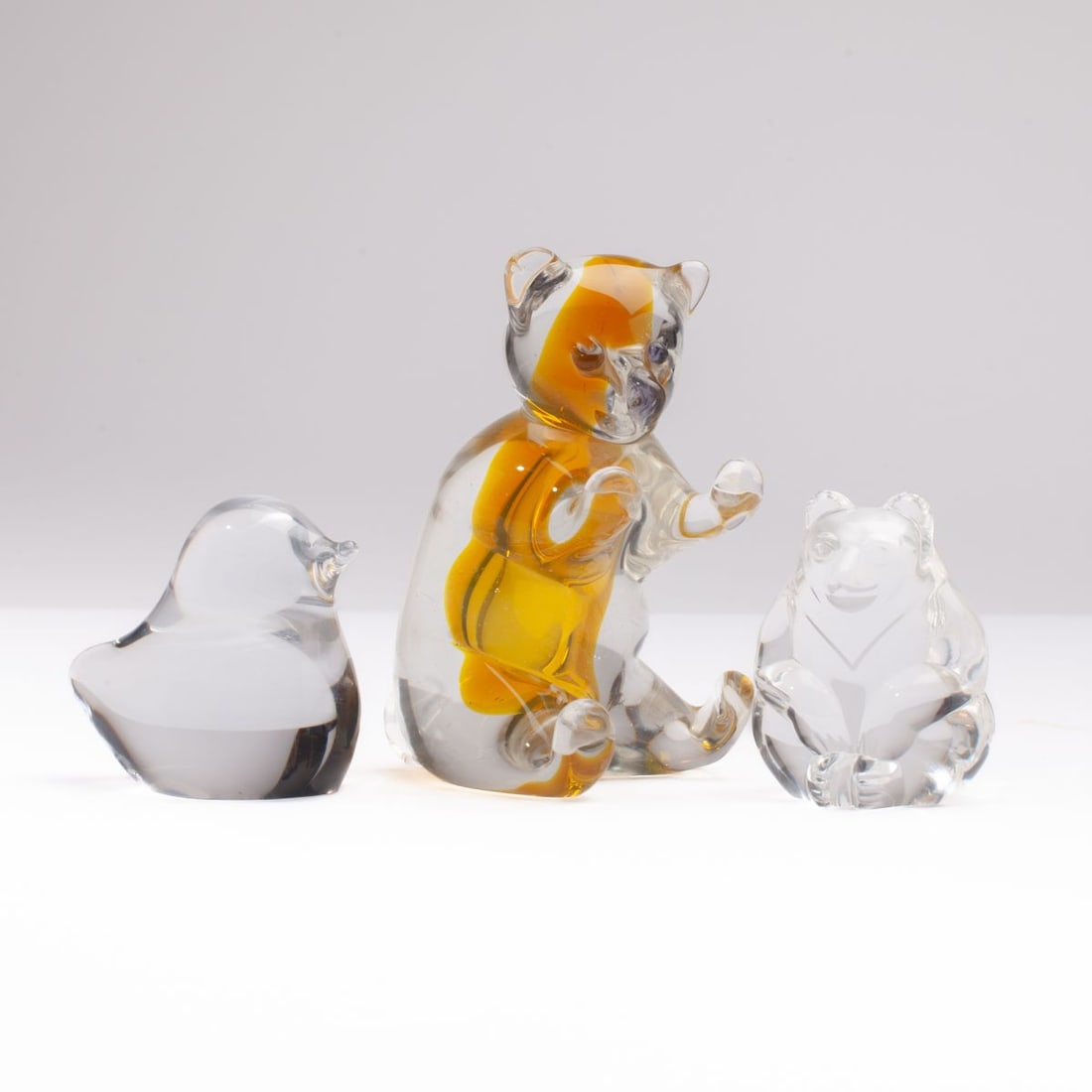 Steuben / Daum / Murano Glass Animals (1 of 7)