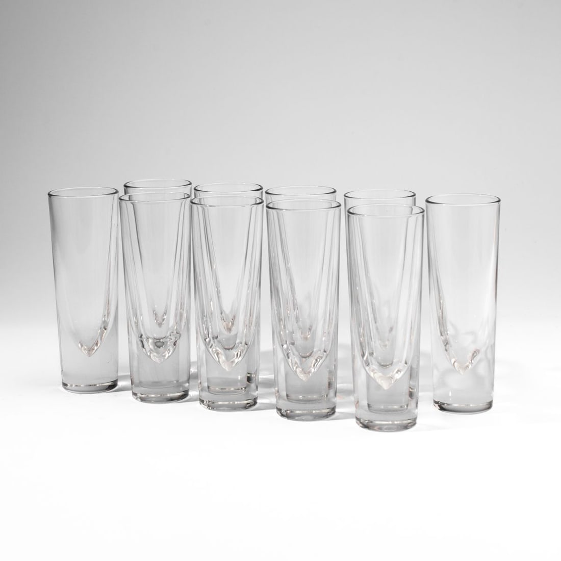 Set 10 Carlo Moretti Gump's Bullet Bar Glasses (1 of 5)