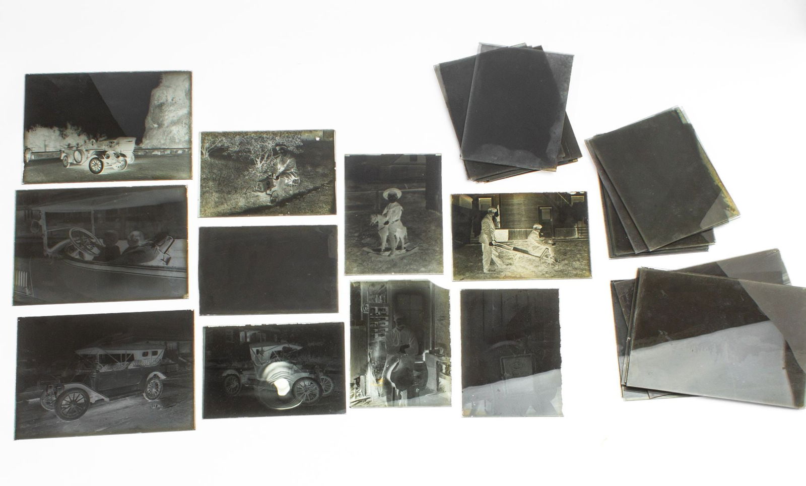 Antique Glass Negatives / Automobiles / People (1 of 14)