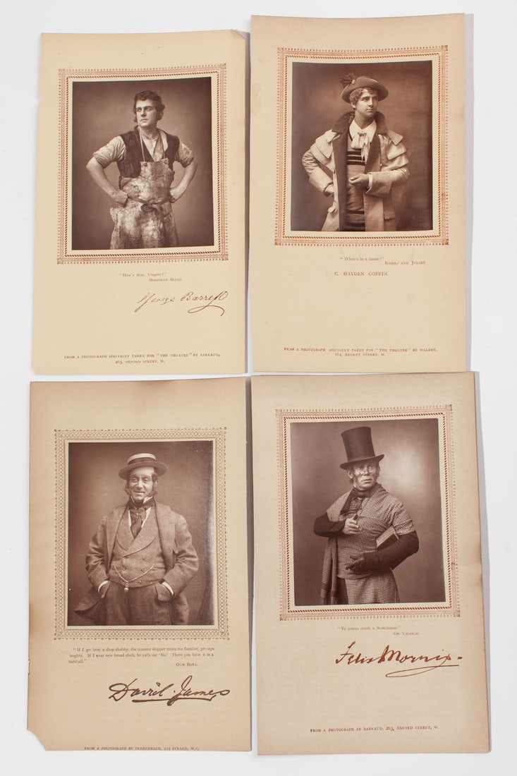 Woodburytype 1880s English Actors (1 of 6)