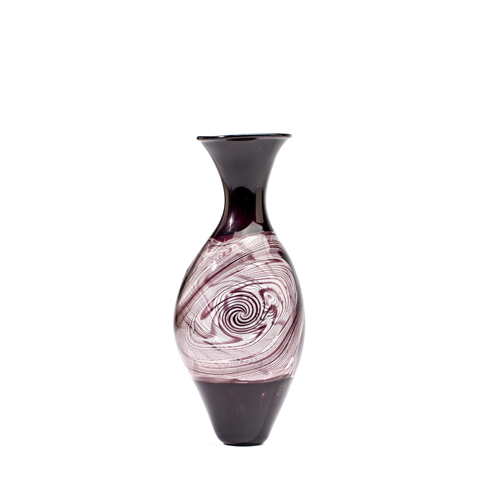 James Minson Small Art Glass Vase, 1991 (1 of 4)