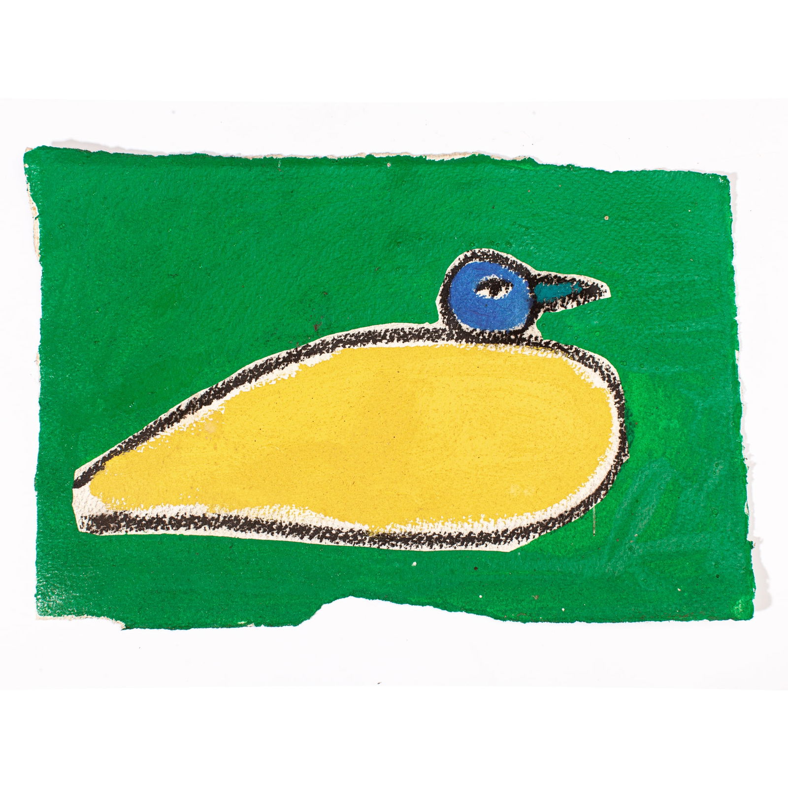 Robbie Miller (WA) "Yellow Duck '' Painting (1 of 2)