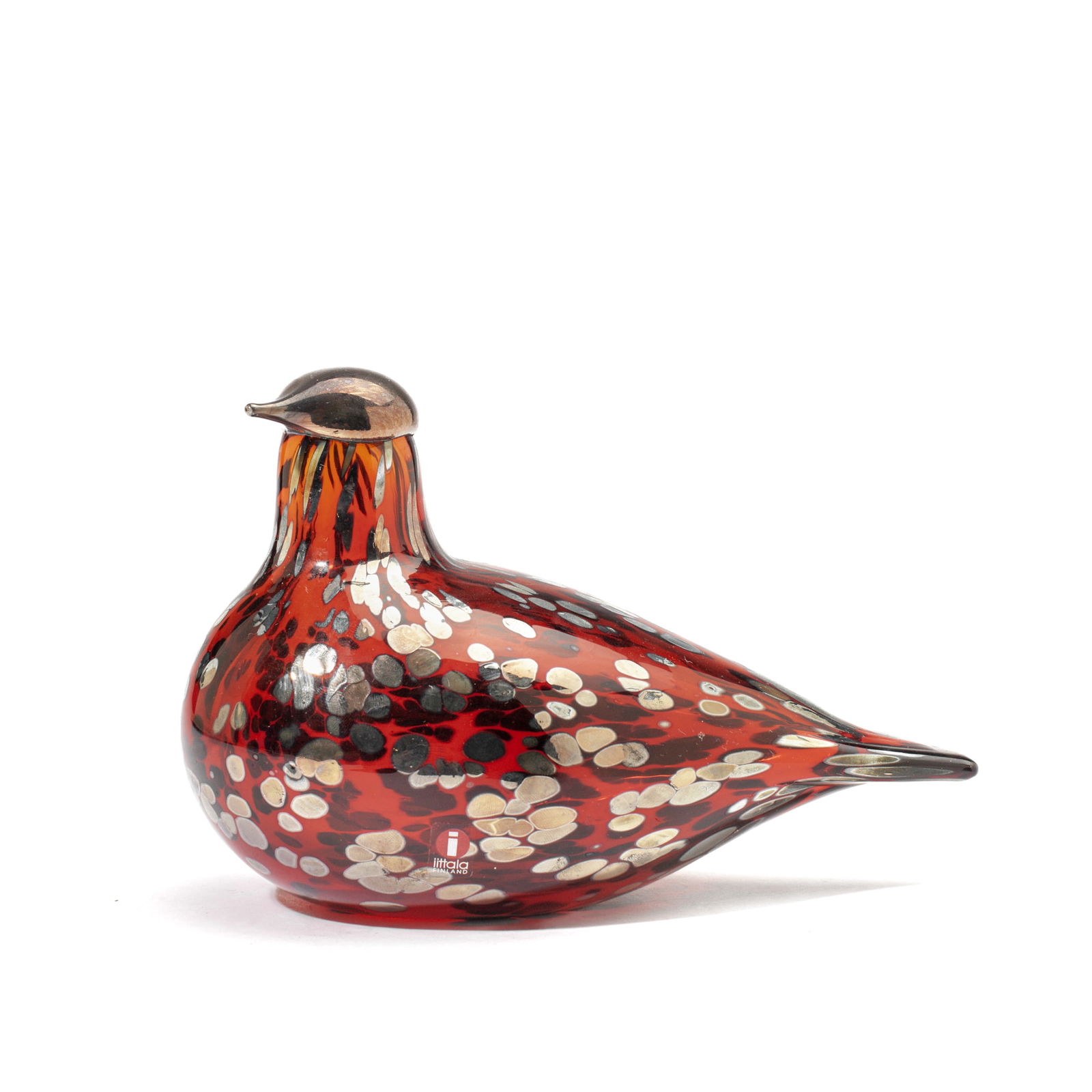 Oiva Toikka for Iittala Finland Glass "Ruby Bird" (1 of 4)