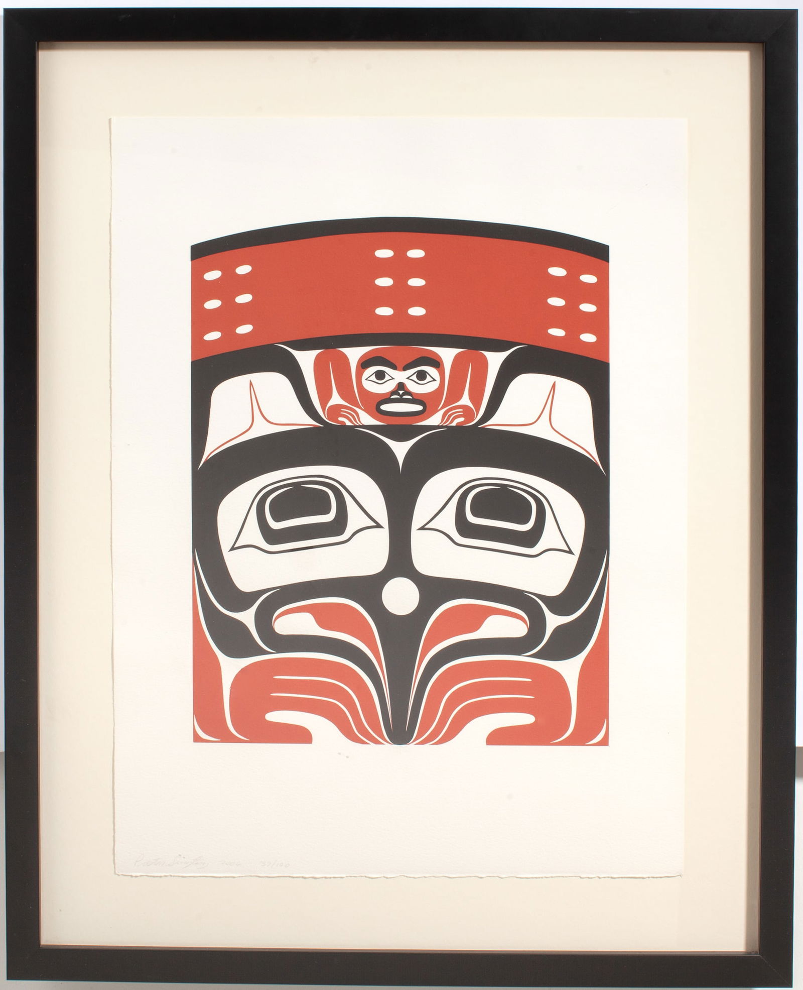 Preston Singletary (WA) "Eagle Box" Serigraph (1 of 2)