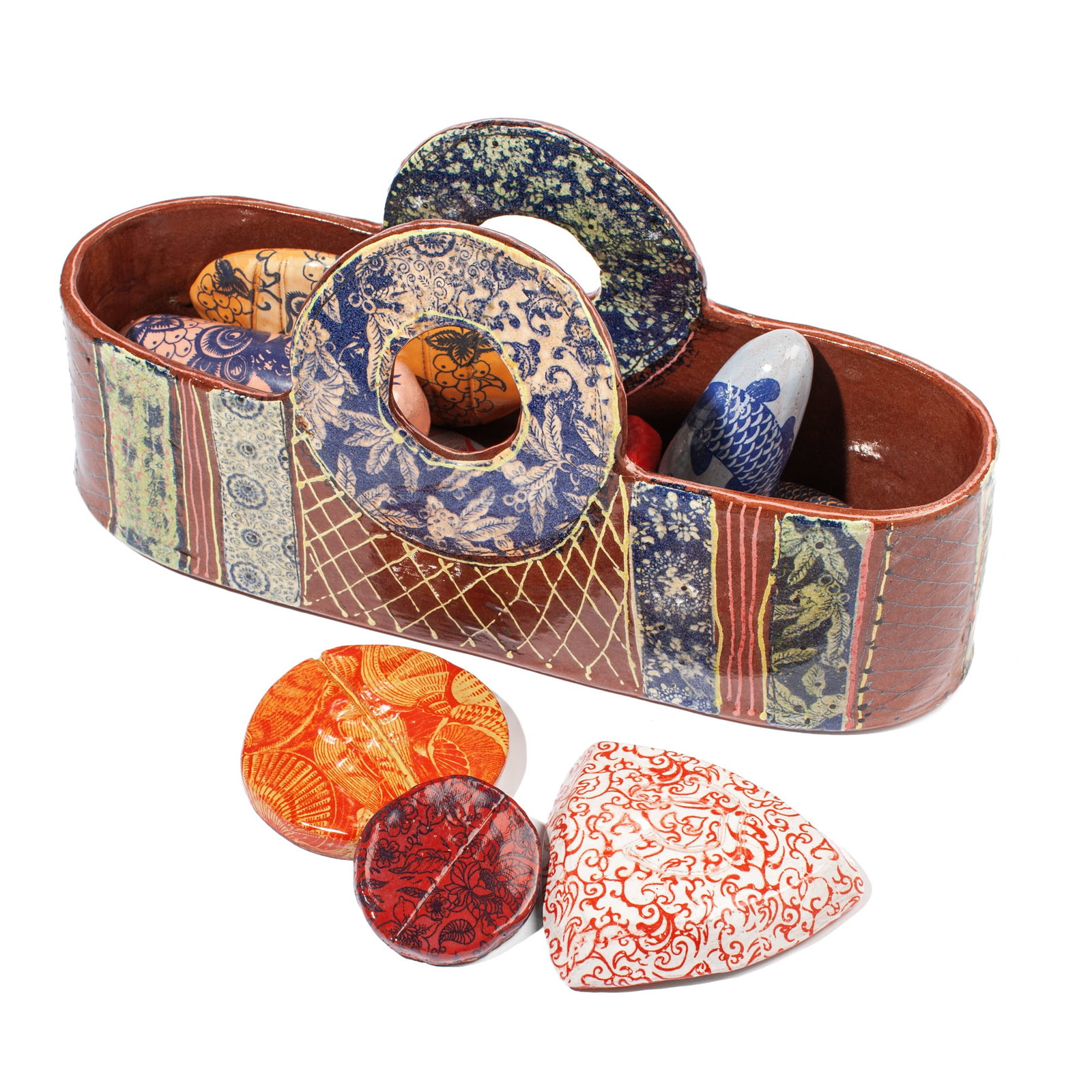 Marge Levy (WA) "Pill Basket" (1 of 4)