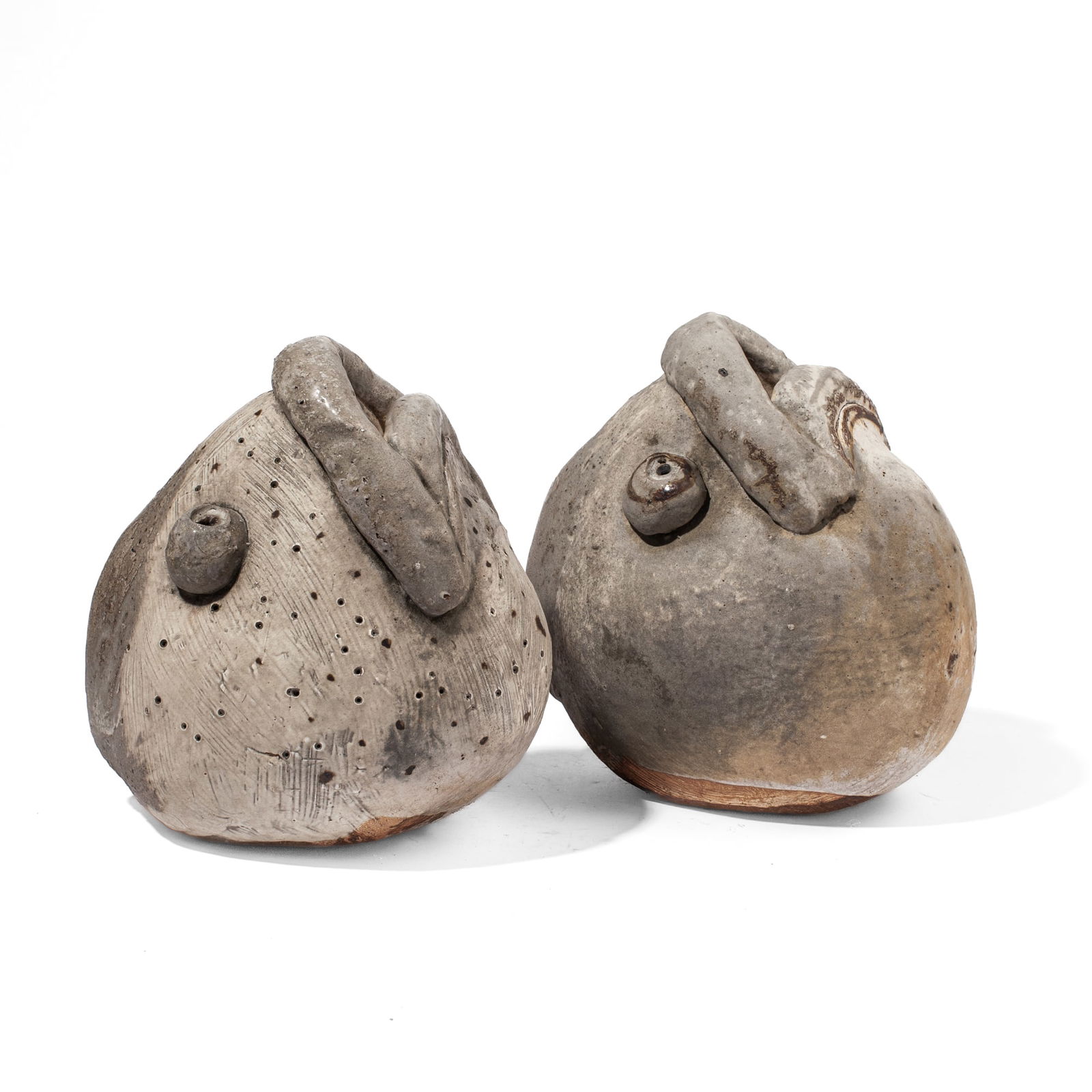 Margorie Levy Pair "Grouper Fish" Bird Houses (1 of 3)