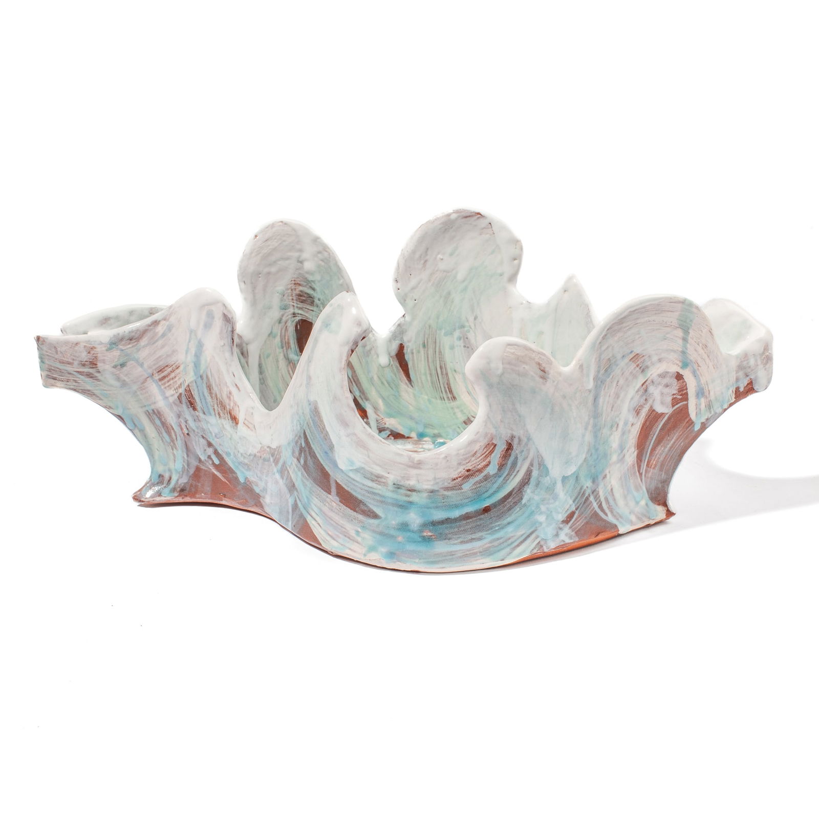 Margorie Levy (WA) Whitecap Wave Boat Bowl (1 of 3)