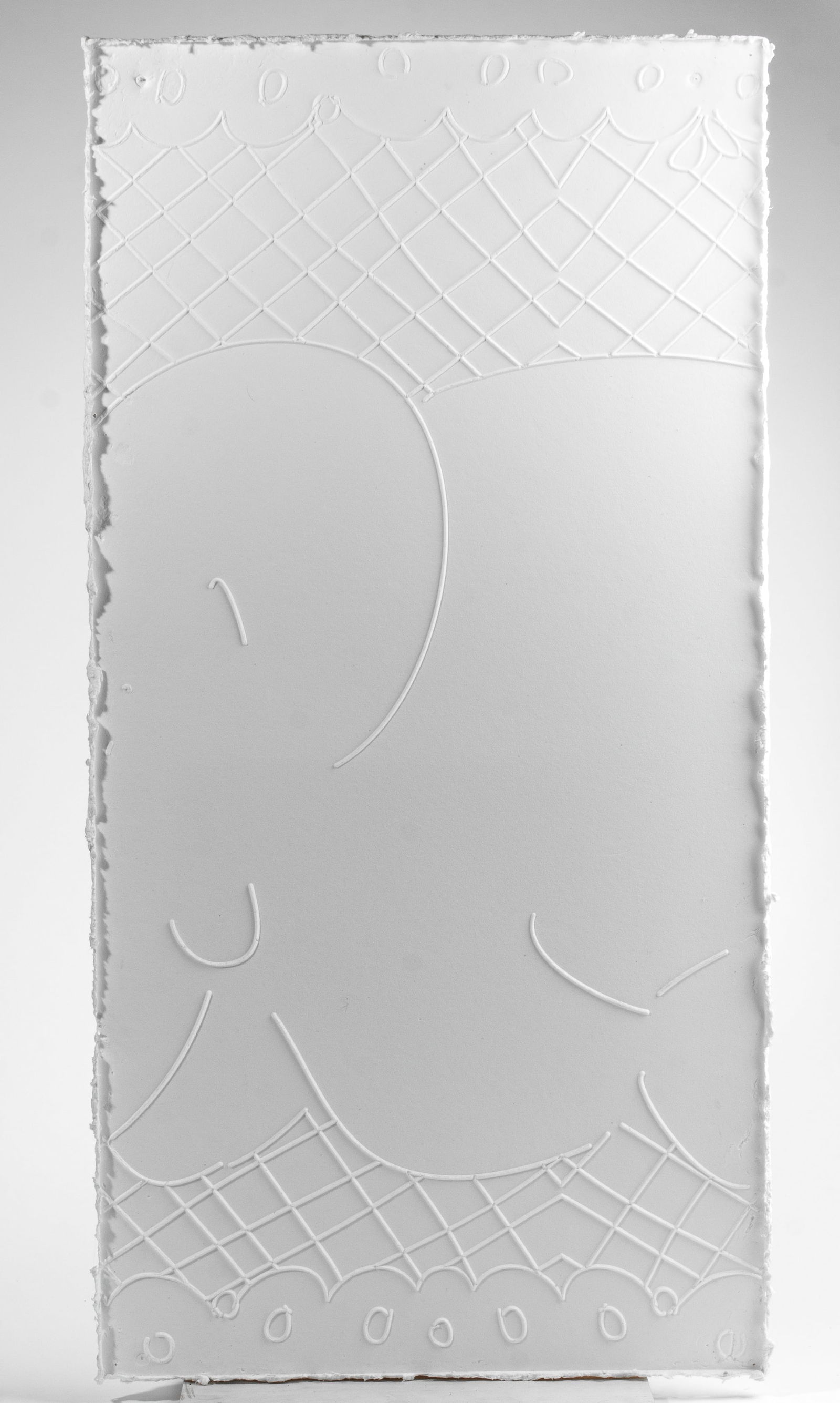 Jeffry Mitchell "Elephant " Molded Paper Panels - 2