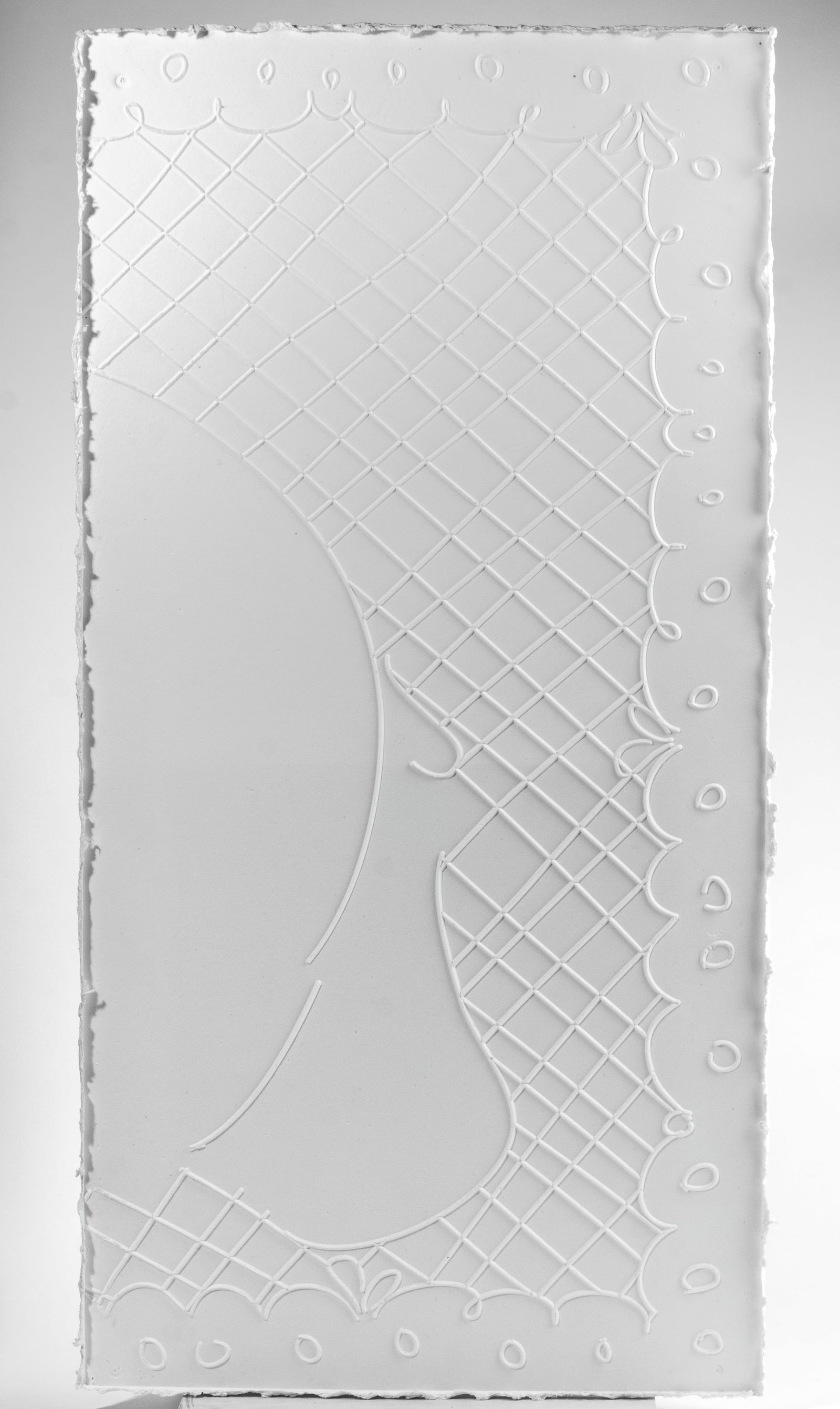 Jeffry Mitchell "Elephant " Molded Paper Panels - 3