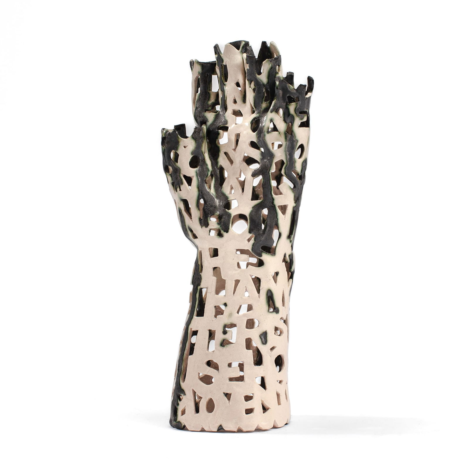Lauren Grossman (WA) "Glove Letter" Ceramic Hand (1 of 3)
