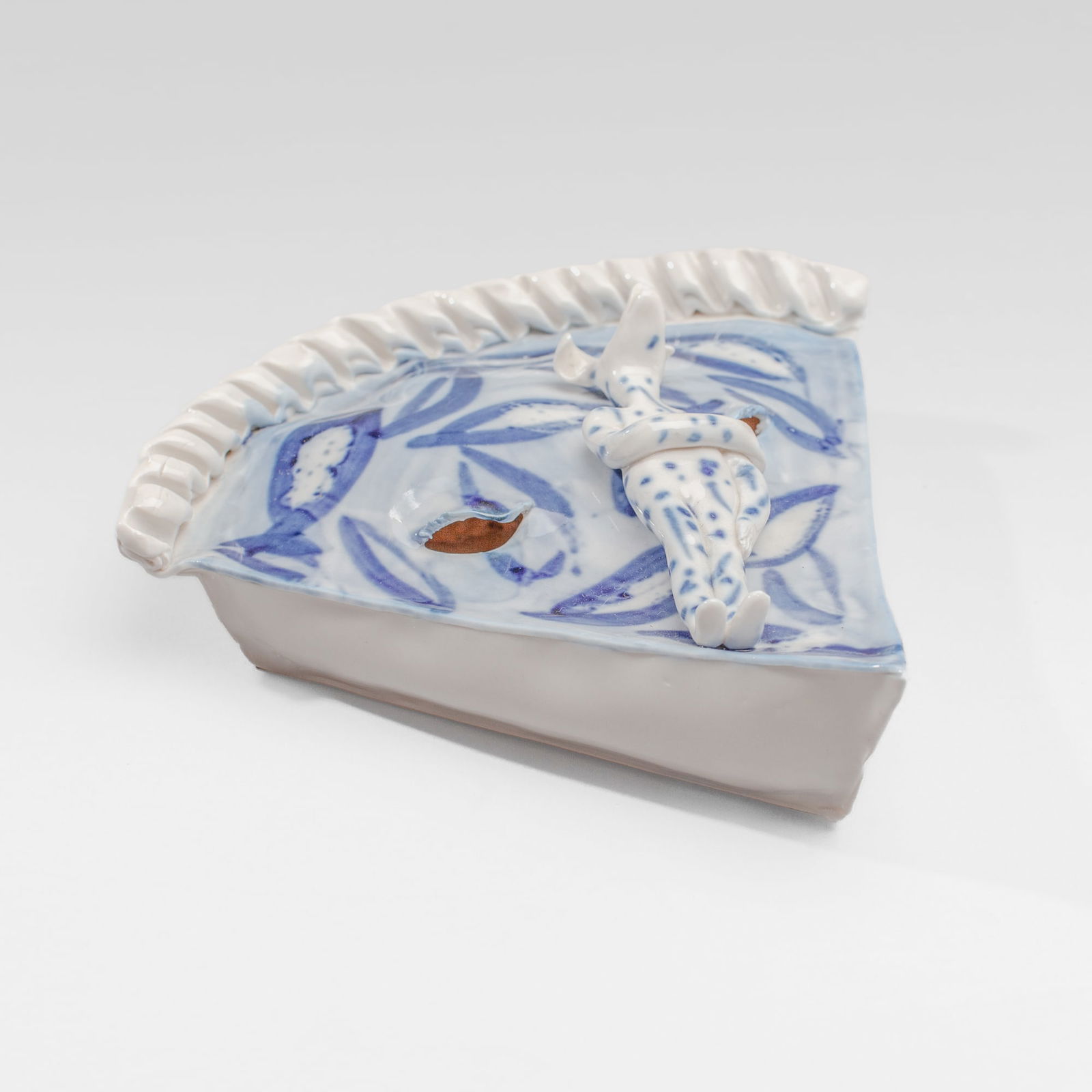 Coille Hooven "Puppie Slice" Porcelain Sculpture (1 of 3)