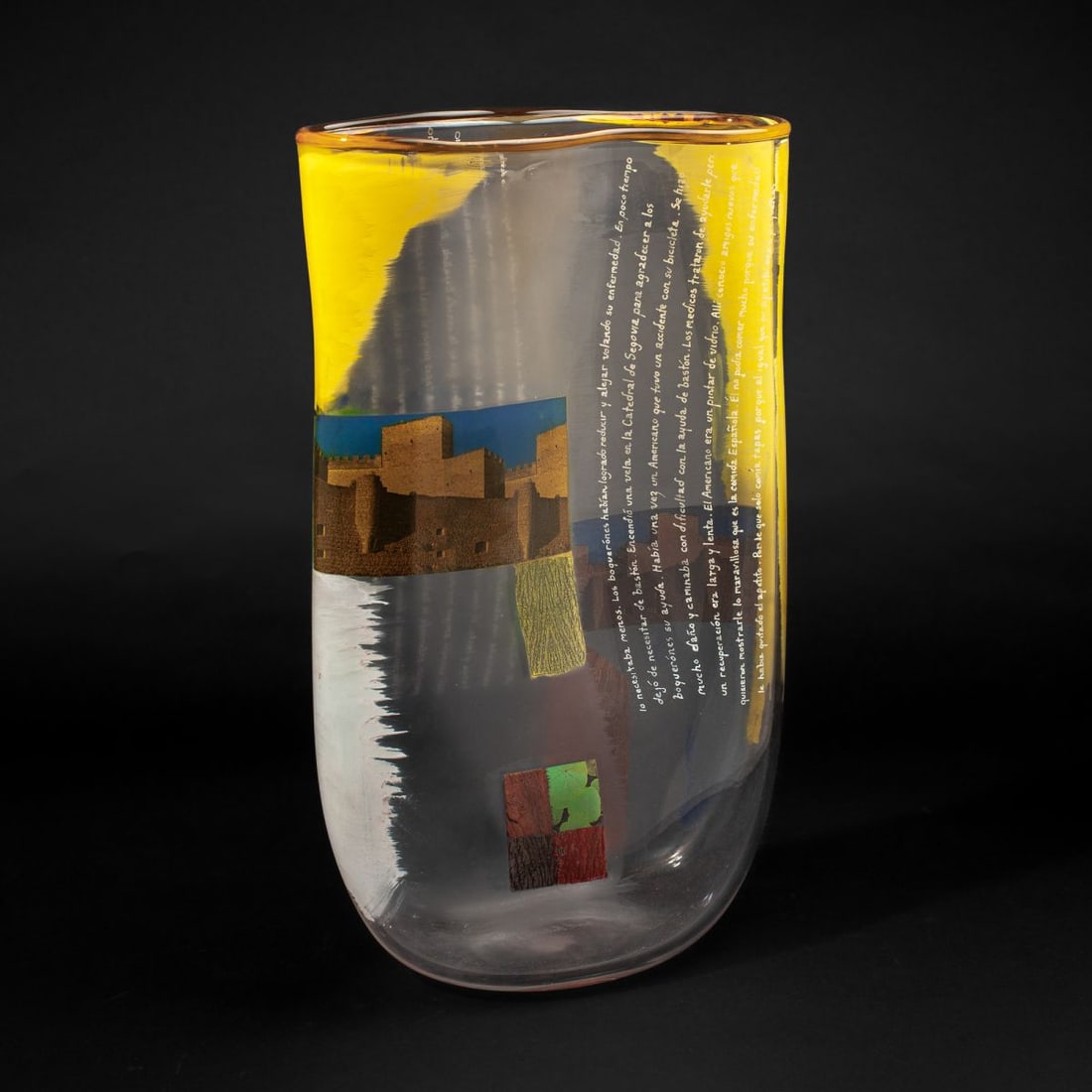Walter Liberman (WA) Art Glass Vase (1 of 4)