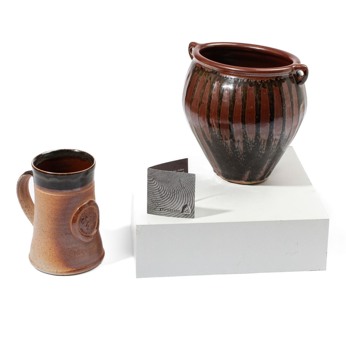 John Leach for Muchelney Pottery Cup & Vase (1 of 5)