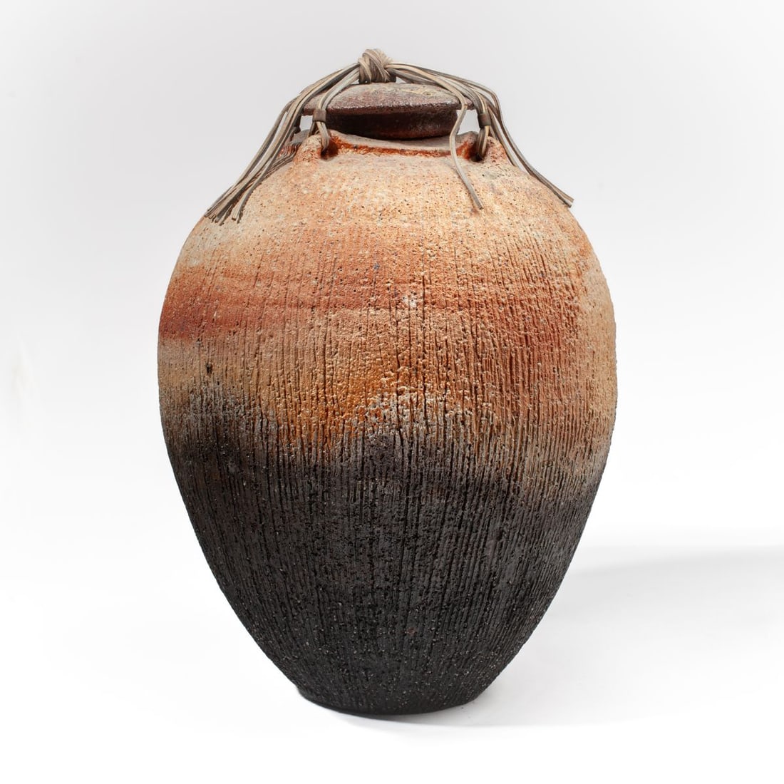 John Takehara Large Stoneware Tea Storage Jar (1 of 5)