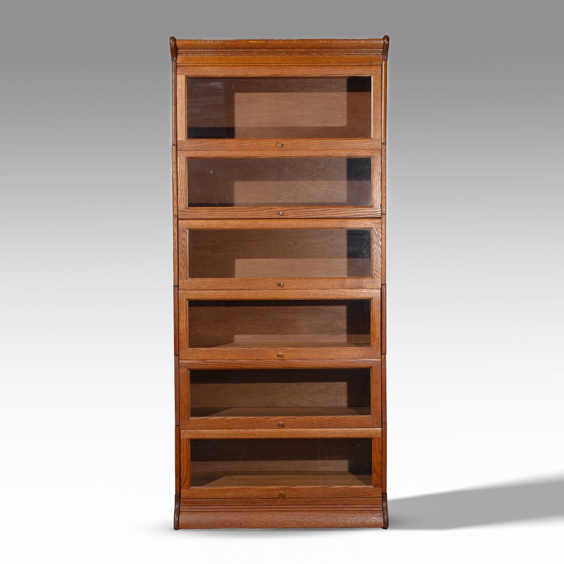Arts & Crafts Mission Oak Barrister Bookcase (1 of 5)
