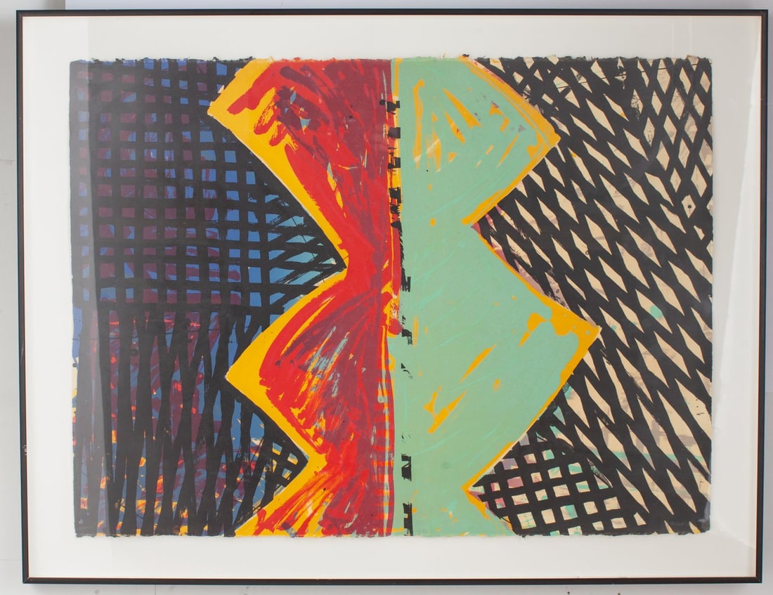 Peter Millett (WA) "Steps" Lithograph 1982 - 2