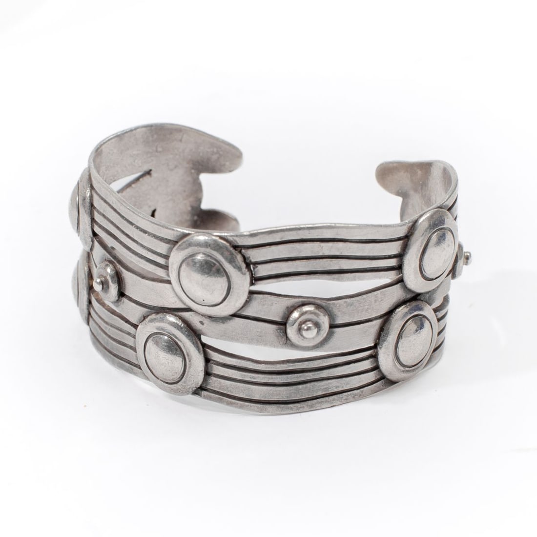 William Spratling 980 Silver Cuff Bracelet (1 of 8)