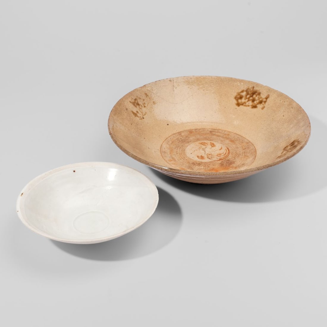 Chinese Qingbai Ware Dish & SE Asian Bowl (1 of 6)