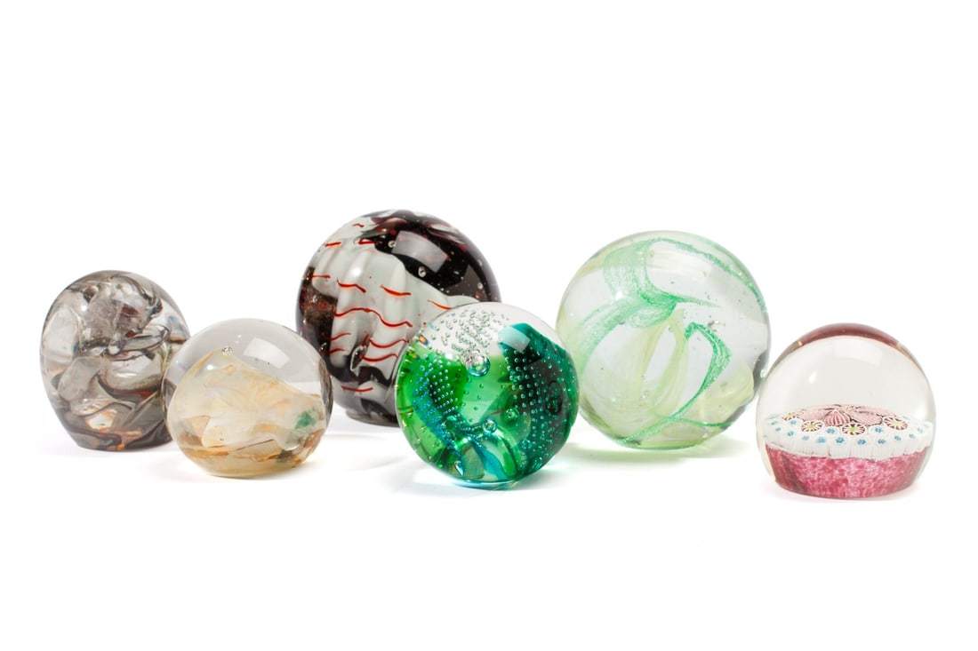 Art Glass Paperweights / Murano Millefiori (1 of 5)