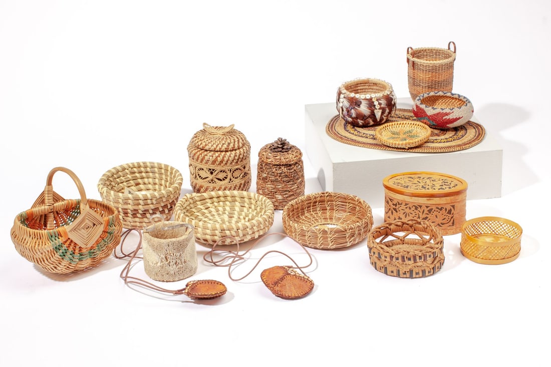 Group of Native American & Inuit Baskets (1 of 6)