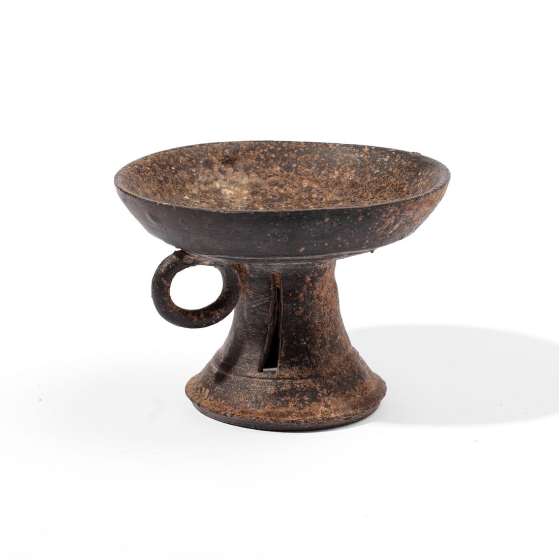 Korean Silla Dynasty Pottery Stem Cup (1 of 4)