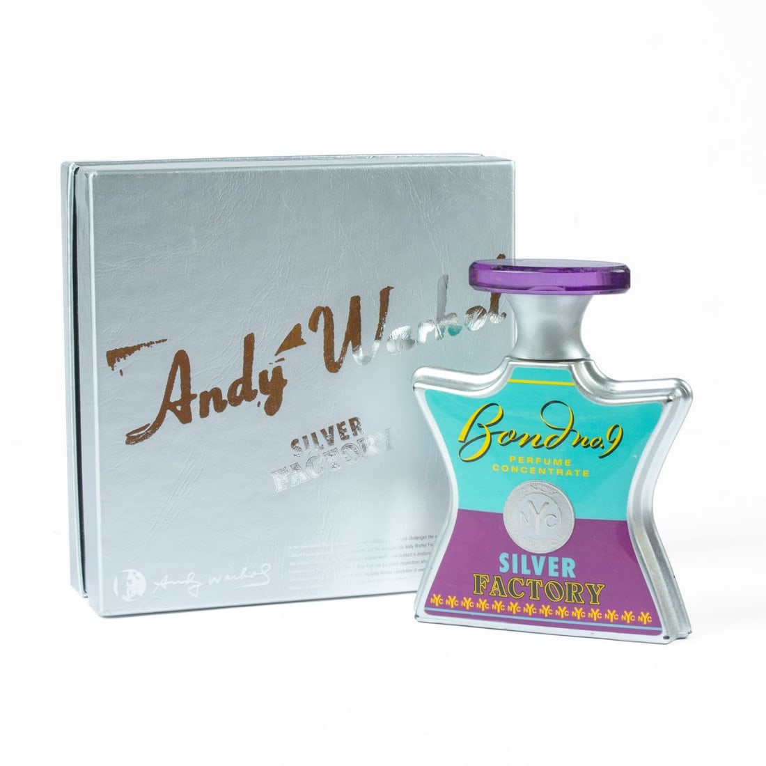 Andy Warhol Silver Factory Bond No. 9 Perfume (1 of 2)