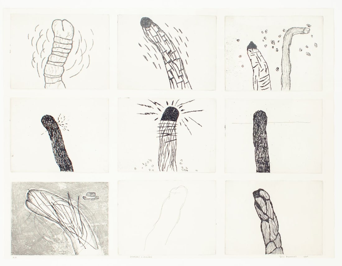 Jill Reynolds (WA) "Shakers + Movers" Monotype (1 of 3)