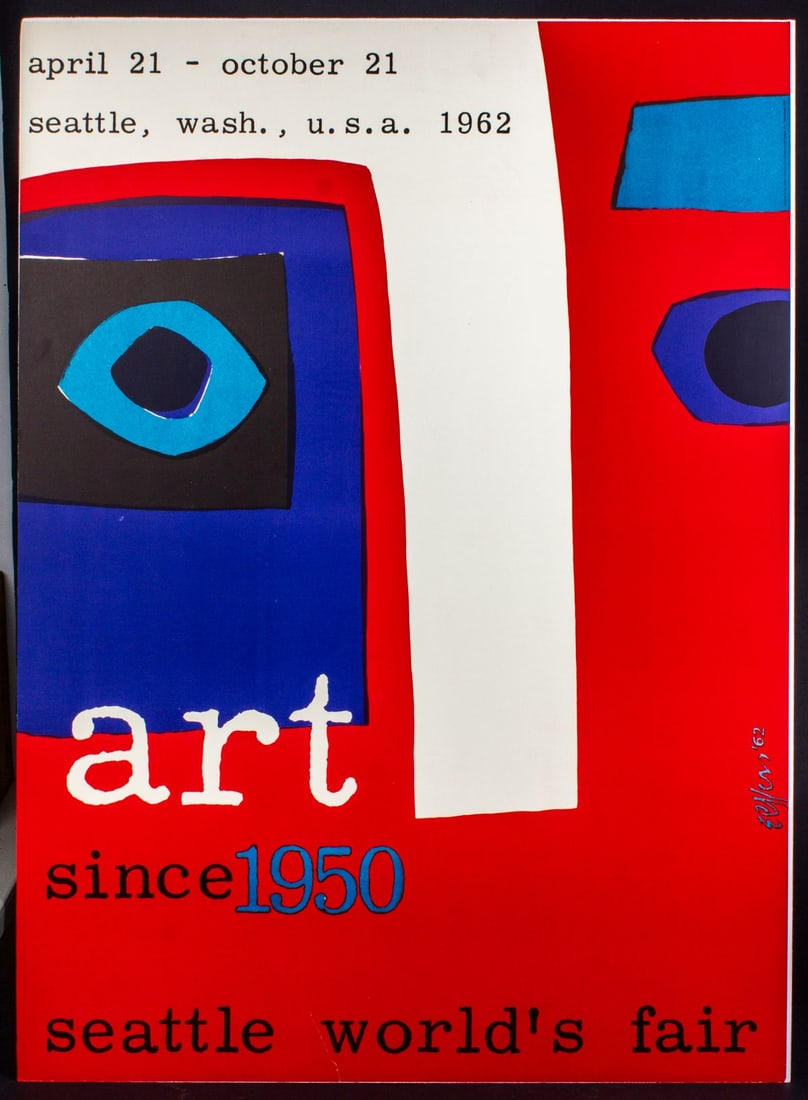 1962 Seattle World's Fair Exhibition Poster (1 of 4)
