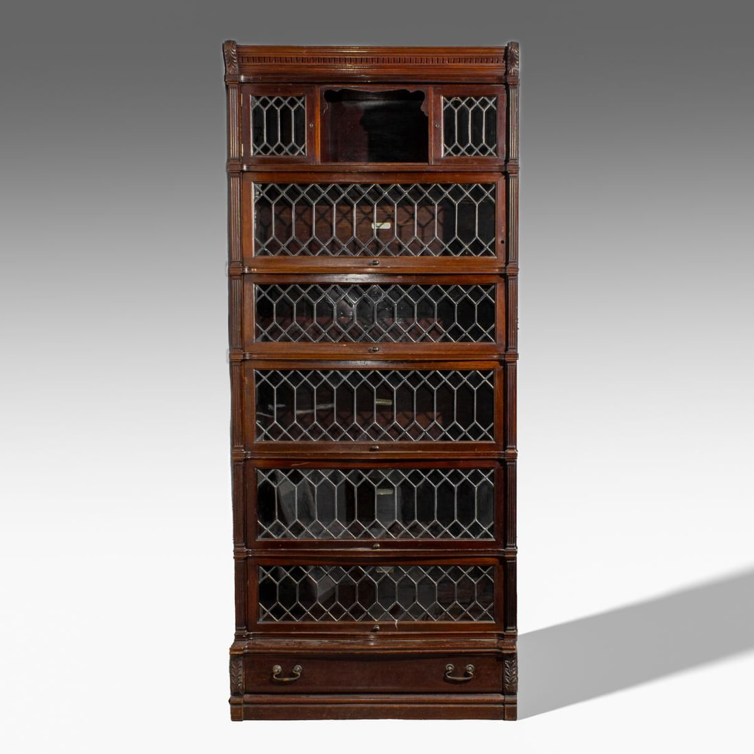 Globe Wernicke Mahogany Barrister Bookcase (1 of 6)