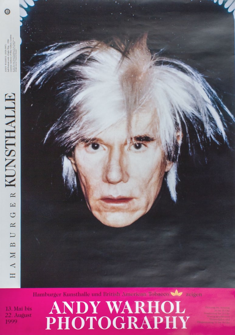 Andy Warhol Photographs German Exhibition Poster (1 of 4)