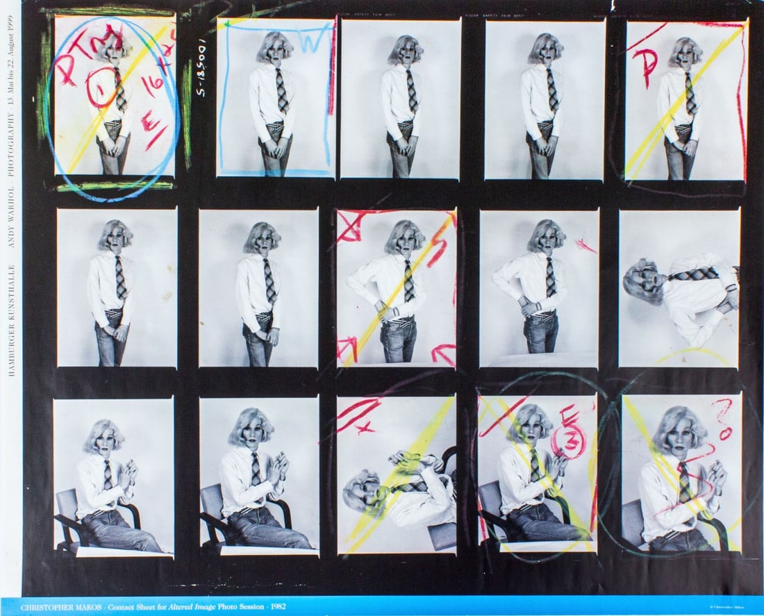 Andy Warhol Photography 1999 Exhibition Poster (1 of 5)