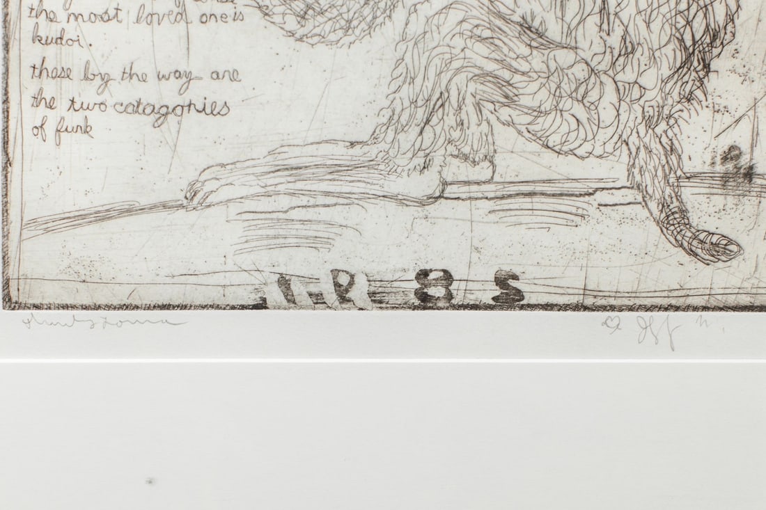 Jeffry Mitchell (WA) "Mr. Unknown" Etching - 3