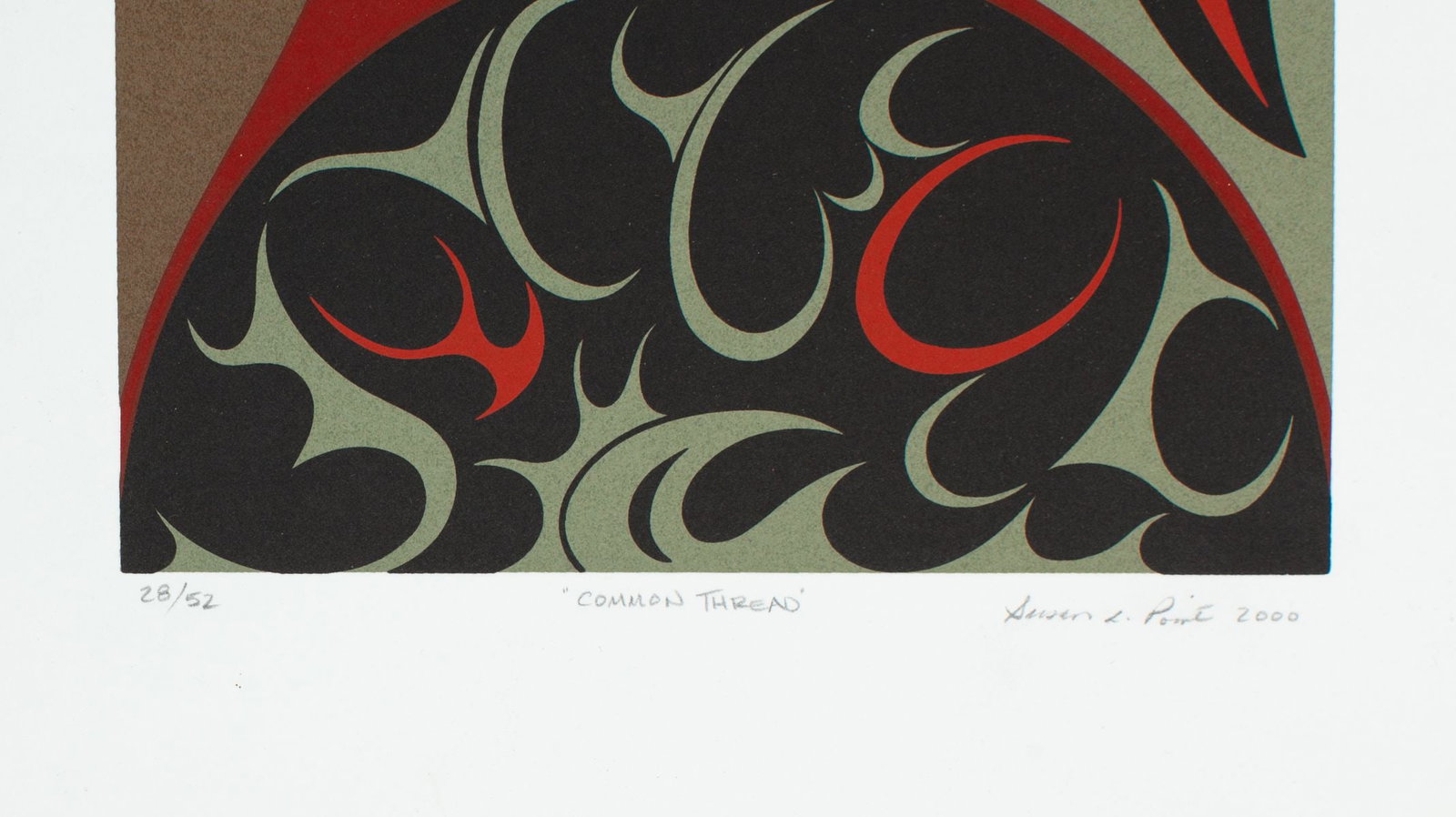 Susan Point "Common Thread" Serigraph - 2