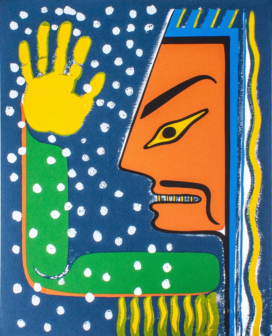 Joe David "Welcome Dancer" Serigraph (1 of 3)