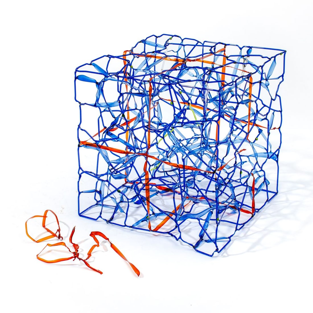 Anna Skibska (WA) Cube Glass Sculpture (1 of 7)