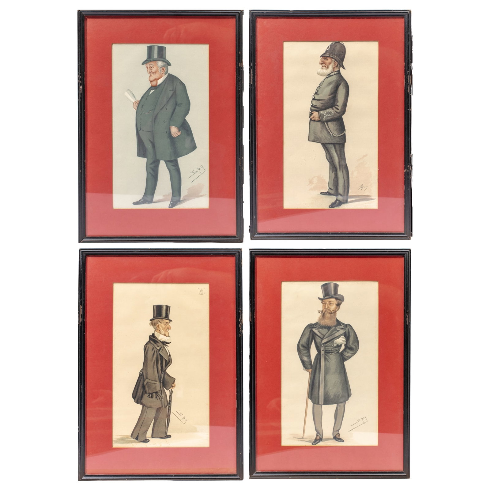 Four Vanity Fair Cariacatures by Leslie Ward / Spy (1 of 5)