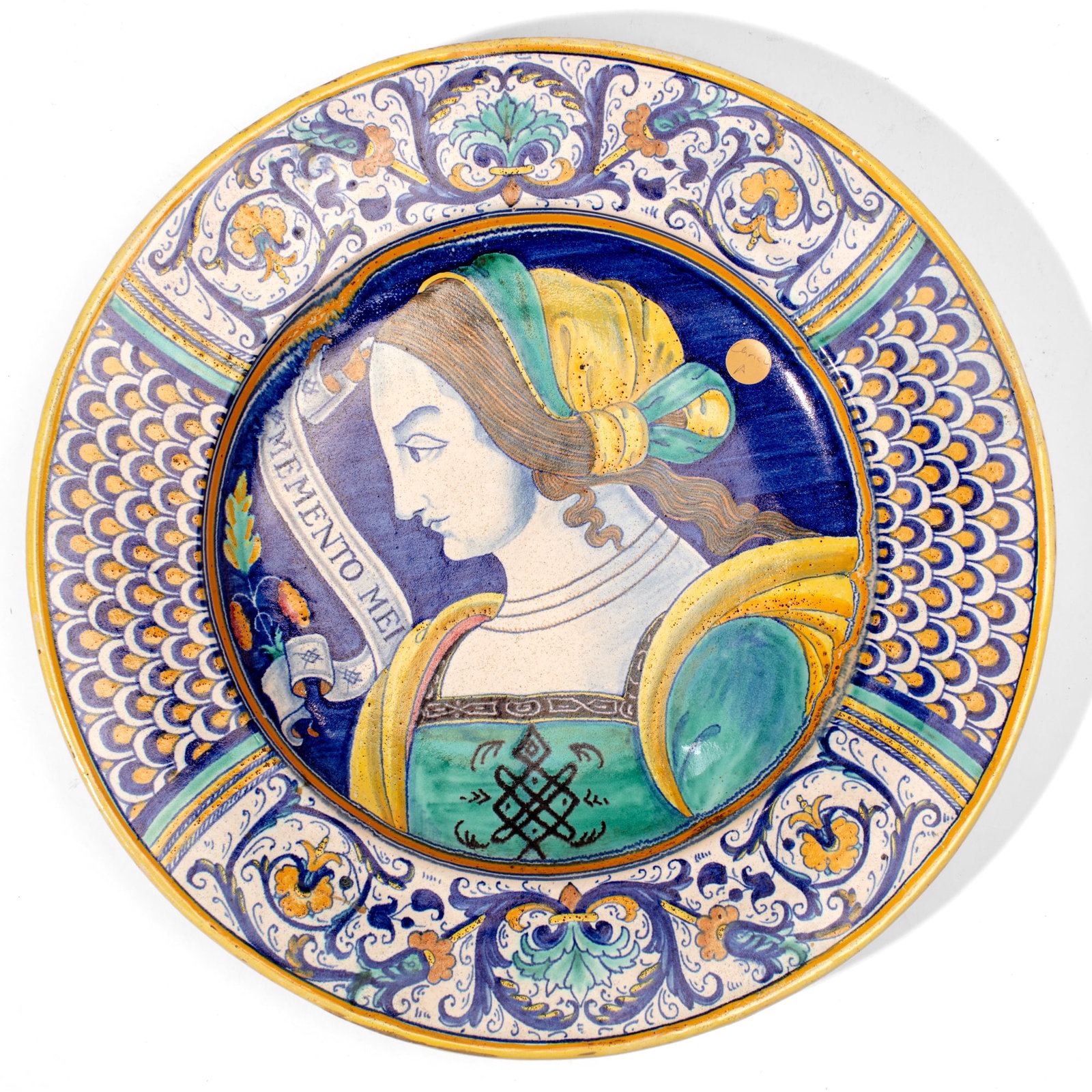 Vintage Deruta Italy Majolica Pottery Charger (1 of 3)