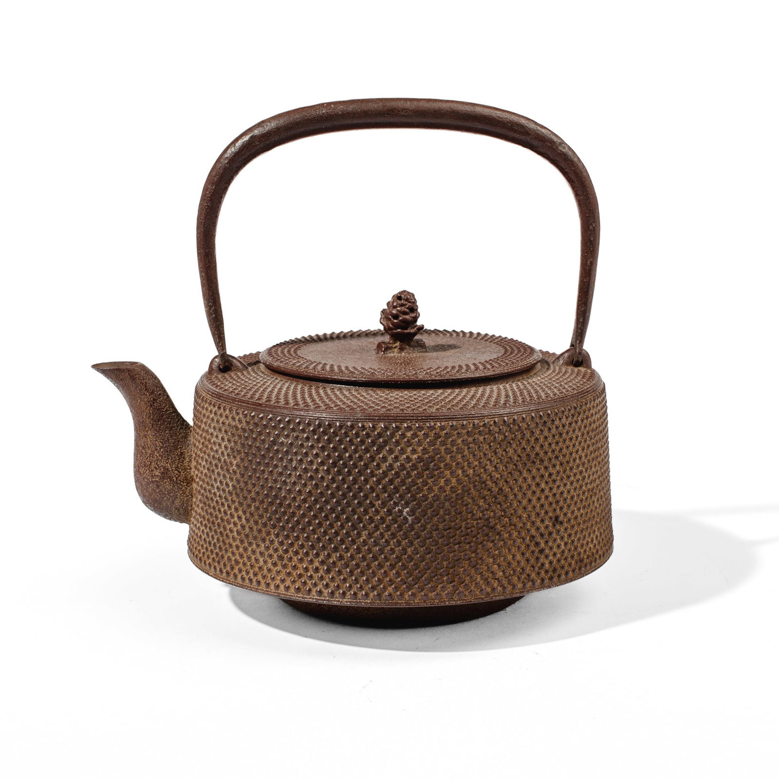 Japanese Cast Iron Arare Nanbu Tetsubin Kettle (1 of 4)
