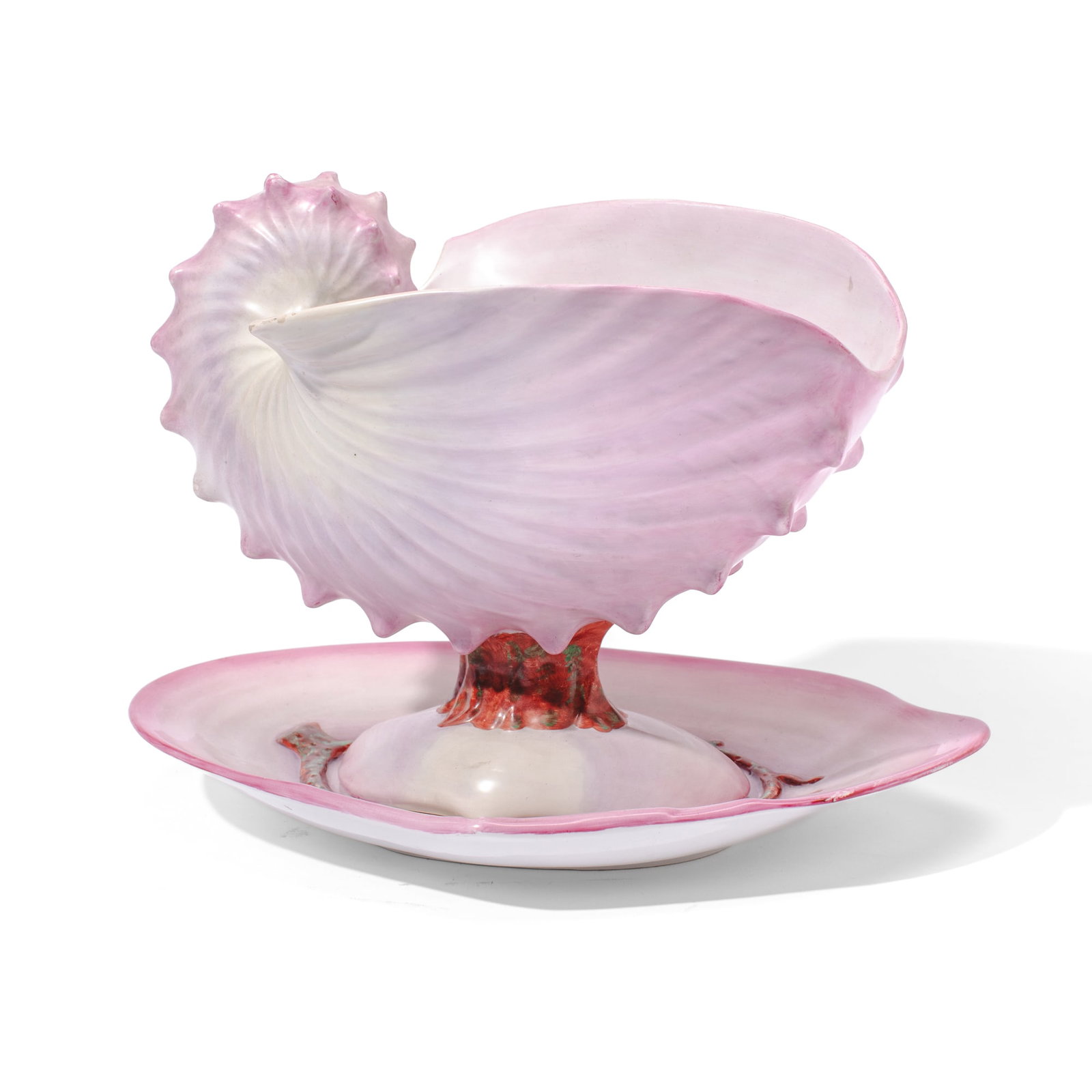 Wedgwood Nautilus Shell Centerpiece and Underplate (1 of 6)