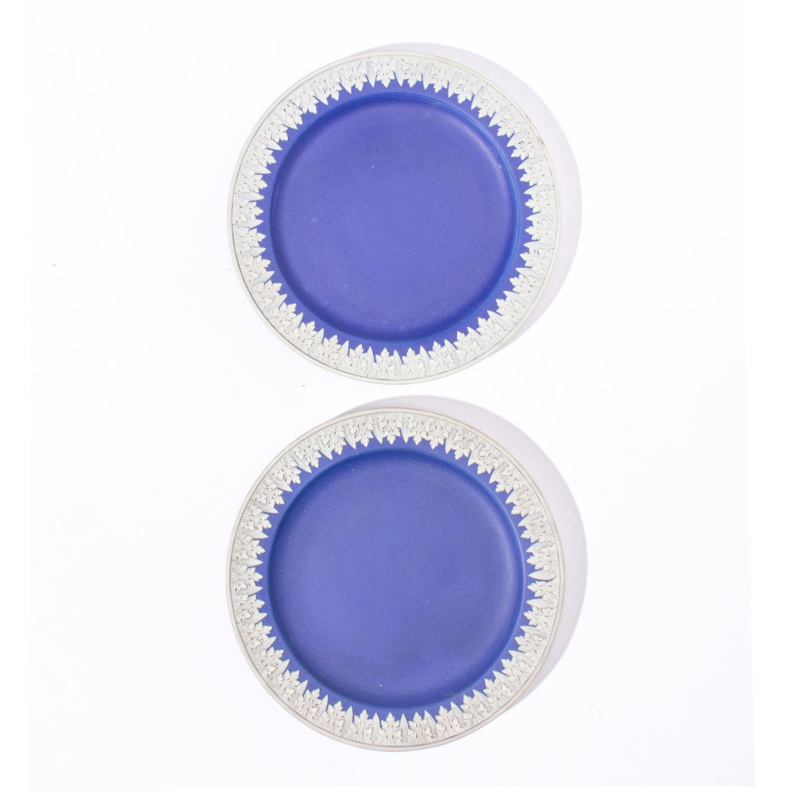 Pair of Wedgwood Blue Jasperware Dishes (1 of 6)