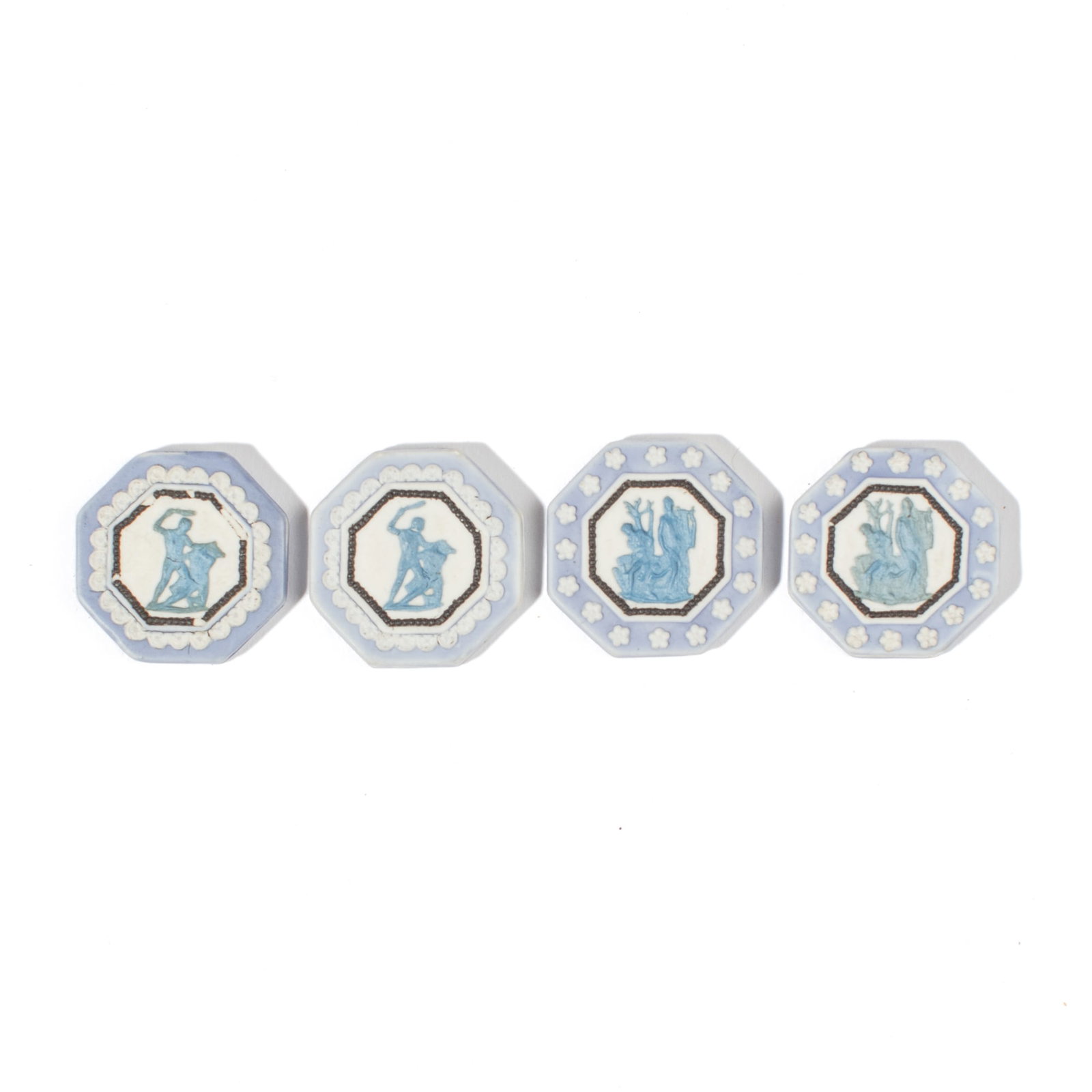 Four Wedgwood Four-Color Jasperware Cameos (1 of 3)