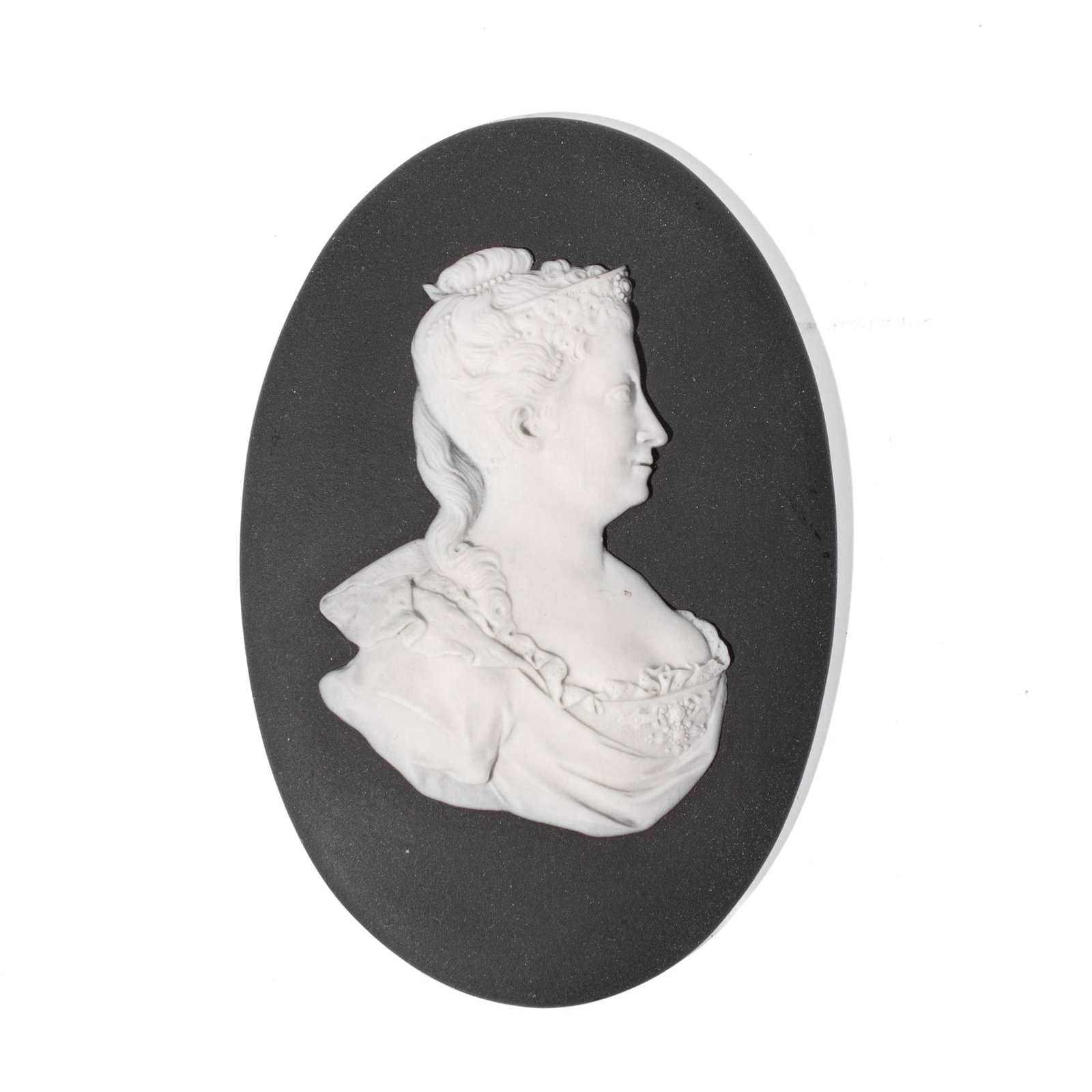 Wedgwood Portrait Medallion of Queen Caroline (1 of 2)