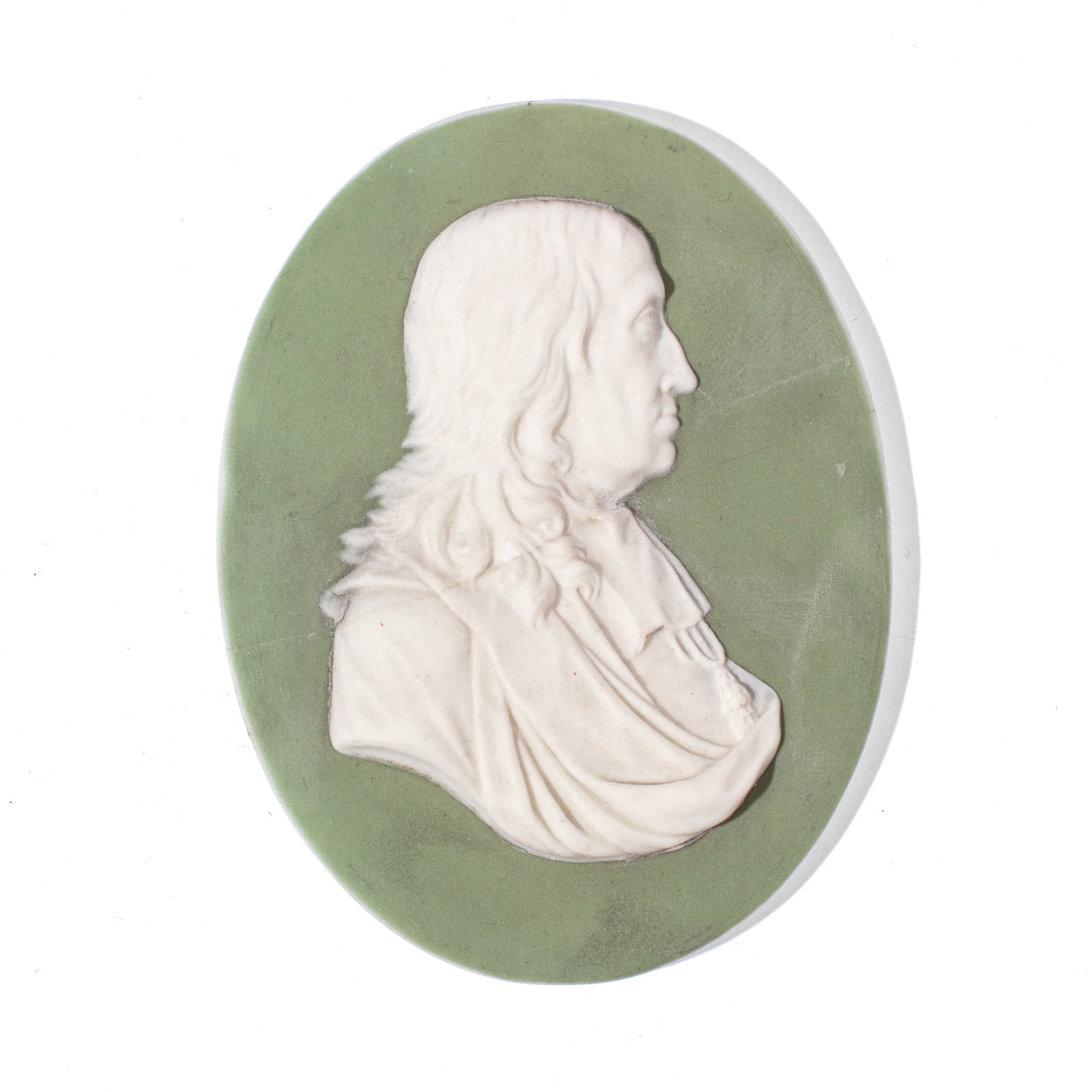 Wedgwood Portrait Medallion of John Milton (1 of 2)