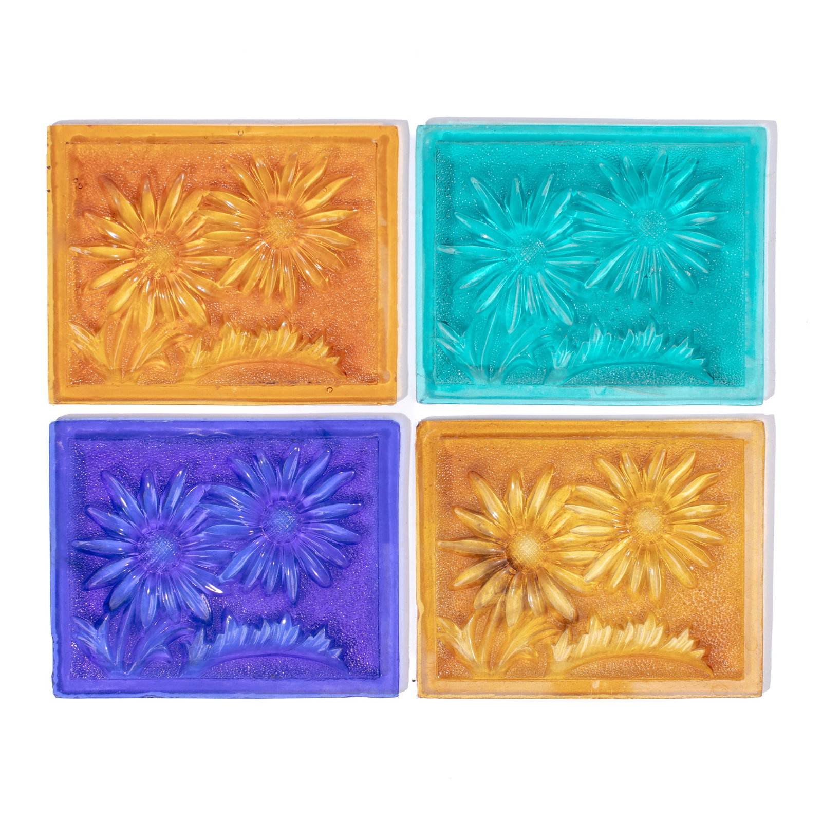 Antique Addison Glass Works Window Tile Panels (1 of 5)