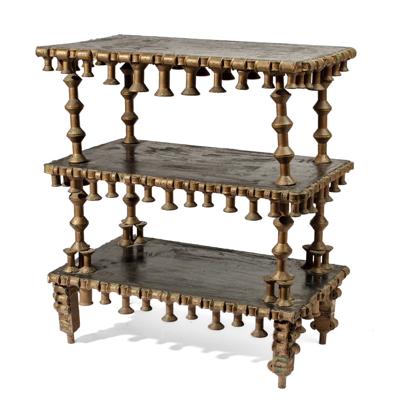 Antique Outsider / Folk Art Spool Table (1 of 8)