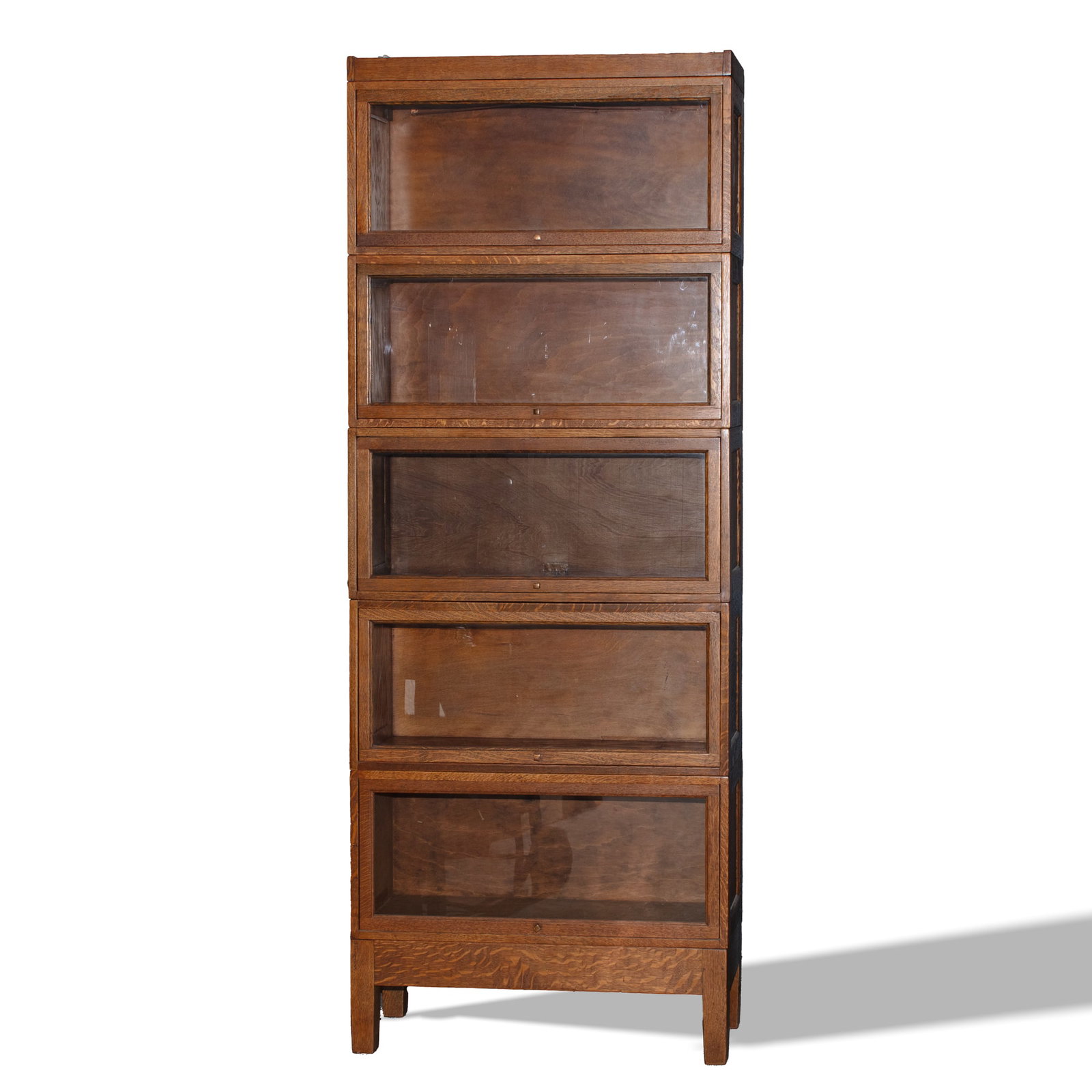 Globe Wernicke Oak Barrister Stacking Bookcase (1 of 6)